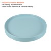 Unique Bargains Indoor Ceramic Round Plant Pot Saucers Tray 2 Pcs - 3 of 4