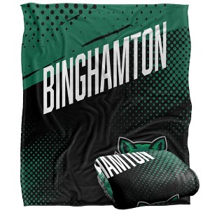 Binghamton University Fan Zone Silky Touch Super Soft Throw Blanket 50x60 - 1 of 4