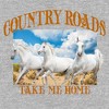 Juniors Womens Lost Gods Country Roads Horses T-Shirt - 2 of 4