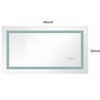 Kumasinova LED Bathroom Vanity Mirror,Anti-Fog Wall Mirrors with 3 Color Lighting Modes,Smart Touch Controls,Bathroom Mirrors for Over Sink - 2 of 4