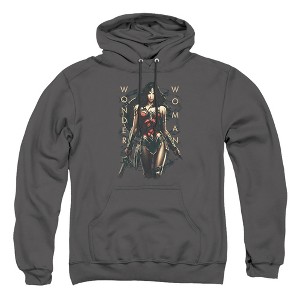 Wonder Woman Movie Armed And Dangerous Adult Pull-Over Hoodie - 1 of 4