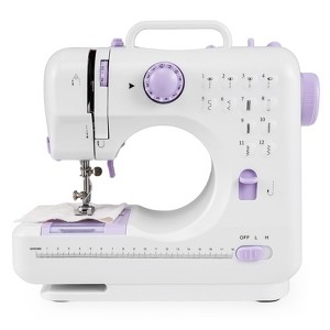 Costway Sewing Machine for Beginners Mini Sewing Machine with 12 Built-in Stitches & Light - 1 of 1
