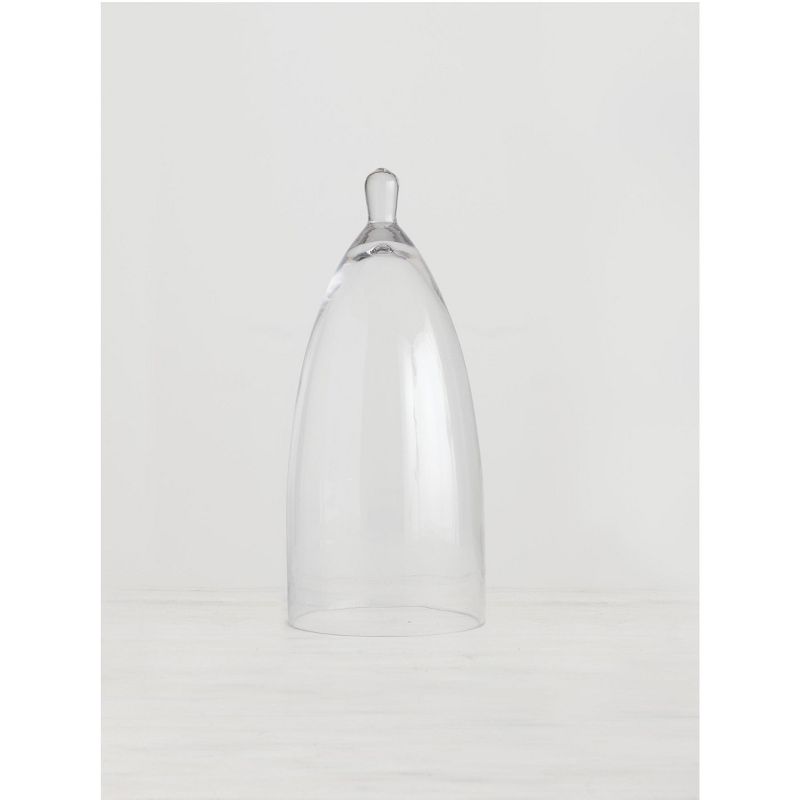 Sullivans Clear Glass Cloche 15"H Clear, 1 of 4