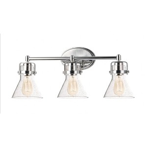 Maxim Lighting Seafarer 3 - Light Vanity in  Polished Chrome/Seedy - 1 of 1