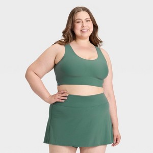 Women's Everyday Soft Medium Support Longline Sports Bra - All In Motion™ - 1 of 4
