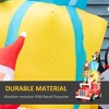 Whisen 6FT Christmas Inflatable Gingerbread Man, Outdoor Blow-Up Yard Decoration with LED Lights Display - 4 of 4