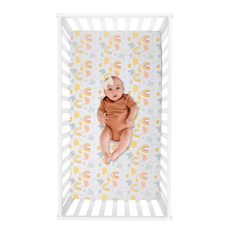 Sammy & Lou Fitted Crib Sheet - 2pk, 5 of 10