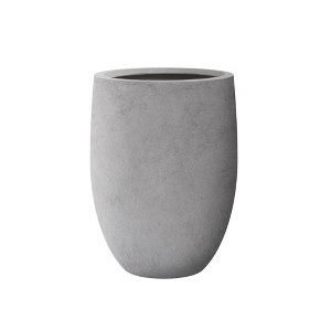 Rosemead Home & Garden Concrete Outdoor Planter Pot Cement Gray 17"x17"x21.7" - 1 of 4