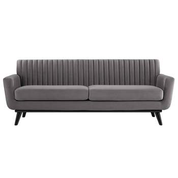 Engage Channel Tufted Performance Velvet Sofa - Modway