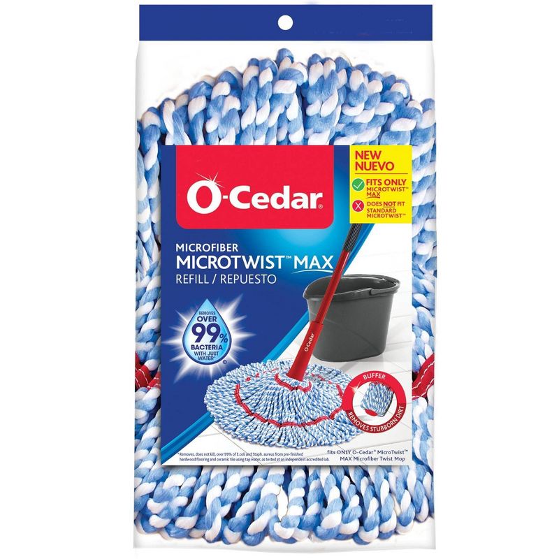 O-Cedar MicroTwist Max Mop Refill, 1 of 12