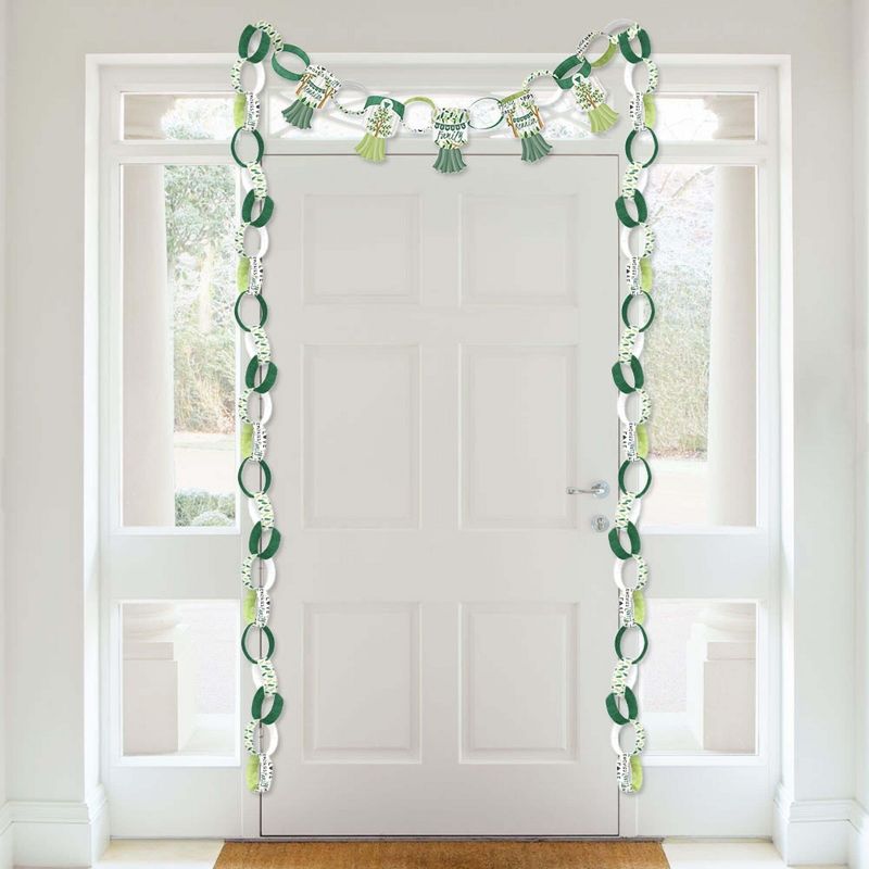Big Dot of Happiness Family Tree Reunion - 90 Chain Links and 30 Paper Tassels Decoration Kit - Family Gathering Party Paper Chains Garland - 21 feet, 3 of 9