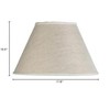 Cal Lighting Round Linen Shade - 4 of 4