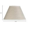 Cal Lighting Round Linen Shade - image 4 of 4