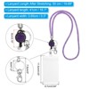 Unique Bargains Crystal ID Card Bling Keychain Lanyards with Metal Clasps - 2 of 4