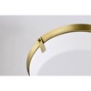 Nuvo Lighting Rowen 4 - Light Flush Mount in  Natural Brass - 3 of 4
