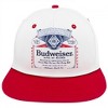 Adult Budweiser Retro White Rope Snapback Hat - 2 of 4