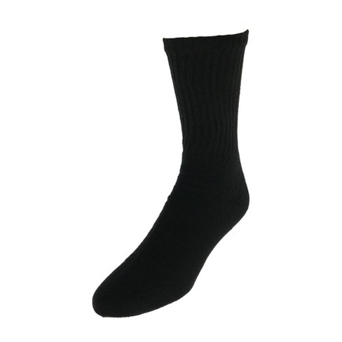 Everlast Men's 6pk Crew Socks, Black : Target