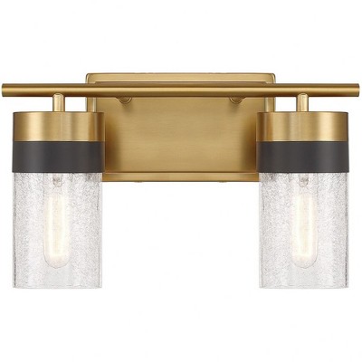 Savoy House Brickell 2 - Light Vanity in  Warm Brass