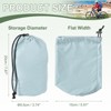 Unique Bargains Waterproof Ultralight Nylon Drawstring Stuff Storage Bag - 2 of 4