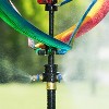 Evergreen 89"H Misting Wind Spinner, Multicolor Helix- Fade and Weather Resistant Outdoor Decor for Homes, Yards and Gardens - 3 of 4