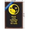 Trends International Peace Love Happy Framed Wall Poster Prints - 3 of 4