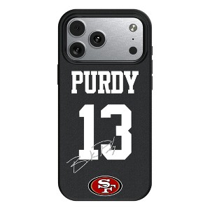 NFL San Francisco 49ers Players Game Tactic MagSafe Compatible Cell Phone Case for Apple iPhone 17 Series - 1 of 4