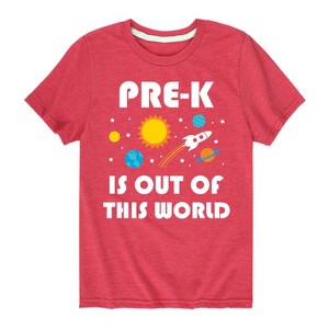 Boys' - Instant Message - Out Of This World Pre K Short Sleeve Graphic T-Shirt - 1 of 4