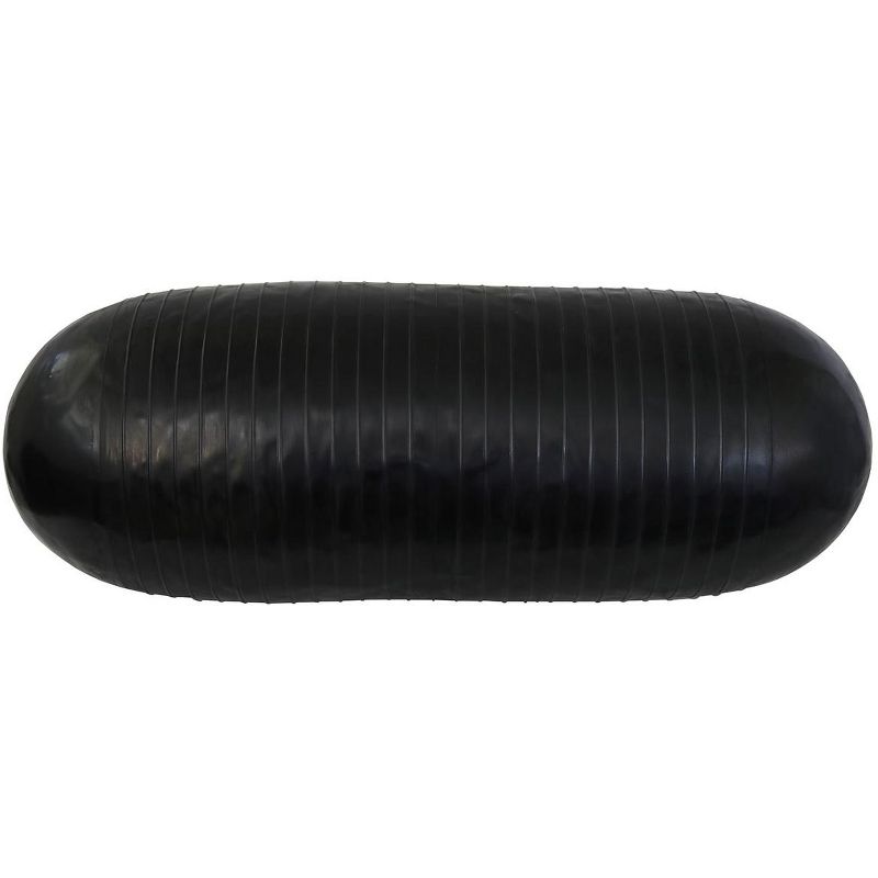 CanDo Inflatable Roller - Black - 9" x 28" - Round, 1 of 4