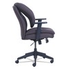 SertaPedic Cosset Ergonomic Task Chair, Supports Up to 275 lb, 19.5" to 22.5" Seat Height, Gray Seat/Back, Black Base - 3 of 4