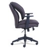 SertaPedic Cosset Ergonomic Task Chair, Supports Up to 275 lb, 19.5" to 22.5" Seat Height, Gray Seat/Back, Black Base - image 3 of 4