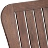 Teal Island Designs Dylan Dark Wood Outdoor Adirondack Chairs Set of 2 - 2 of 4