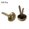 Unique Bargains Corrosion Resistance Light Weight Durable Arts and Crafts Brads 100 Pcs - 3 of 4
