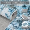 Area Rug for Living Room, Vintage Abstract Washable Rug with Non-Slip Backing, Soft Living Room and Bedroom Carpet - 3 of 4