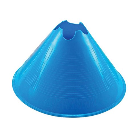 Kwik Goal Jumbo Disc Cones (dozen) Blue : Target