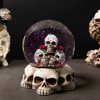 Northlight LED Lighted Skulls and Roses Halloween Snow Globe with Sound - 6" - 2 of 4
