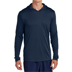 Mafoose Men's Casual Moisture-Wicking Posi-UV Pro Casual Long Sleeve Hoodie - 1 of 4
