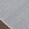 ChicFurnit Bath Rug and Mat High-Pile Microfiber Bath Rug with Quick Dry Technology for Bathroom Use, Gray, 72"*24"*0.75" - 3 of 4