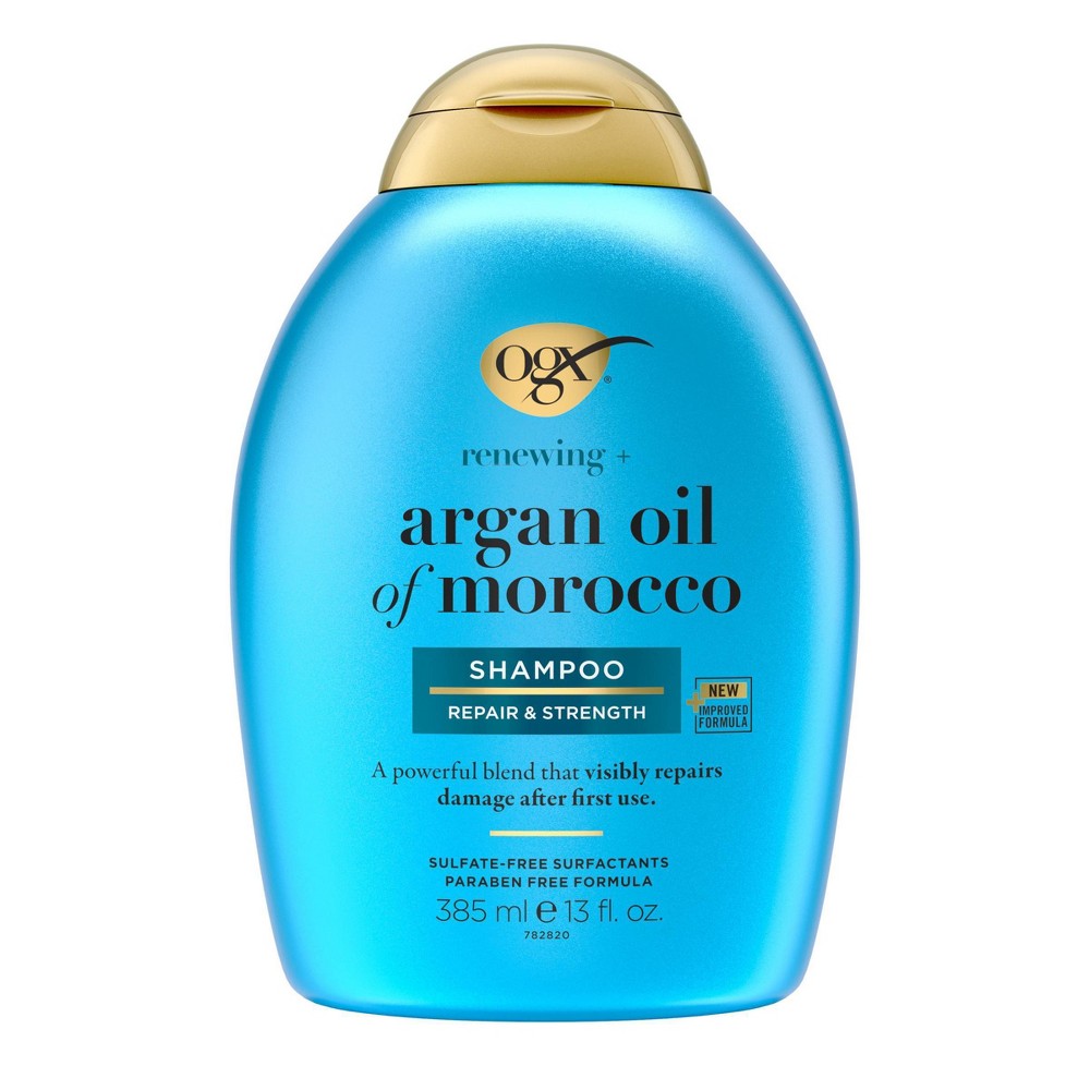 Photos - Hair Product OGX Renewing + Argan Oil of Morocco Hydrating Hair Shampoo, Cold-Pressed A 
