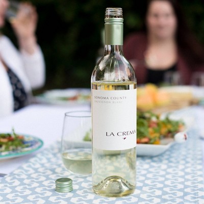 La Crema Sauvignon Blanc White Wine - 750ml Bottle