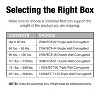 SI Products 24" x 24" x 12" Corrugated Shipping Boxes 200#/ECT-32 Mullen Rated Corrugated Pack of 10 - 4 of 4