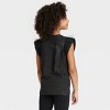 Girls' Nikkolas Smith Marvel Storm Tank Top - Black - 2 of 3