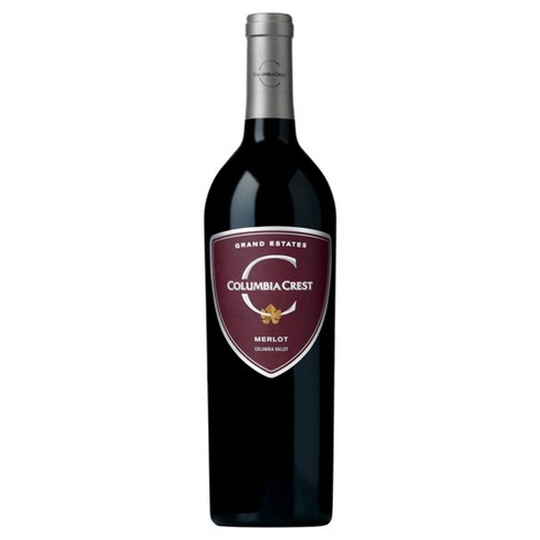 Columbia Crest Grand Estate Merlot Red Wine - 750ml Bottle : Target