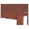 Country Cottage 2 Shelf Wood End Table Antique Finish - Alaterre Furniture - 3 of 4