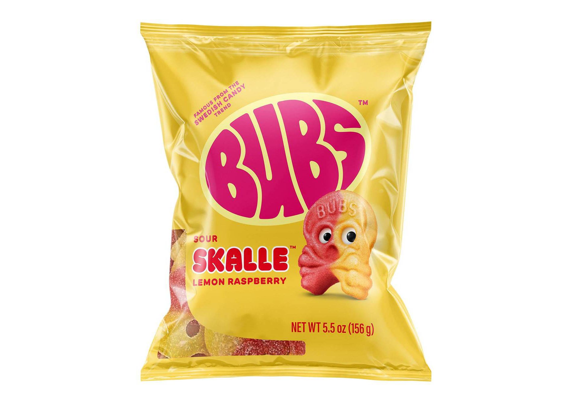 BUBS Swedish Candy Lemon Raspberry - 5.5oz