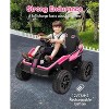 24V Kids Electric Ride-On Car with Parent Control, 4x4 200W ATV for Ages 3+, Adjustable 16" Seat, 4 Shock Absorbers, Music, Durable Wheels - 3 of 4