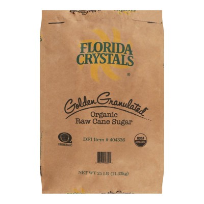 Florida Crystals Organic Powdered Sugar - 25 lb
