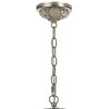 Crystorama Lighting Palla 1 - Light Pendant in  Antique Silver - 3 of 4