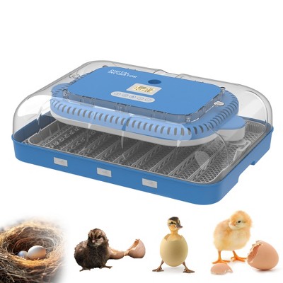 Hooseng 48 Egg Incubator with Humidity Display, Egg Candler, Automatic Egg Turner, for Hatching Chickens