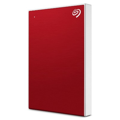 Seagate Backup Plus Slim 1TB External Hard Drive USB 3.0 Red (STHN1000403)