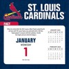 MLB St. Louis Cardinals 2025 Box Calendar - 3 of 4